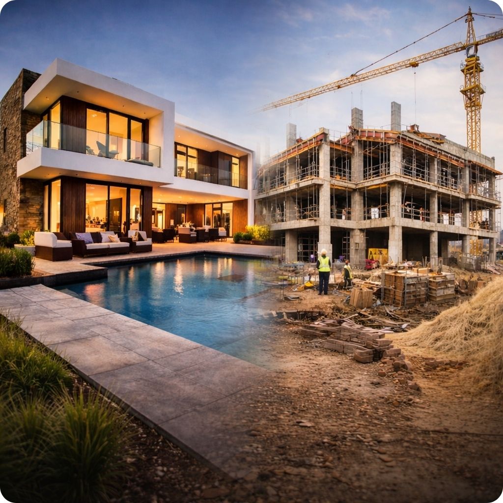 Ecoterra property development and completed homes